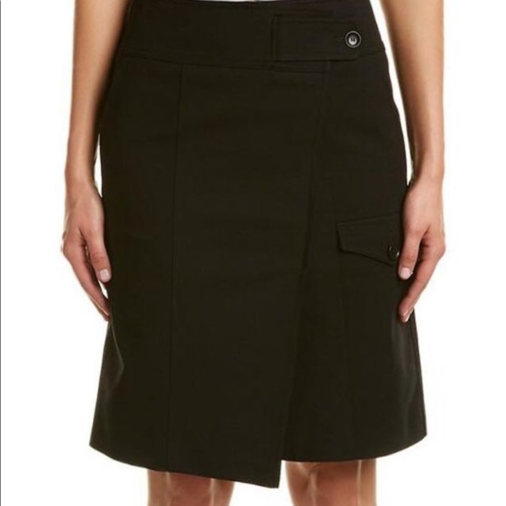 New!! Karen Millen Tailored Faux Wrap Skirt